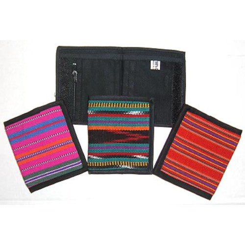 [MS1030-A] Guatemalan Bifold Wallet-(SGU13)
