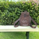 Mini Leather Back Pack - (SL532)-lifestyle