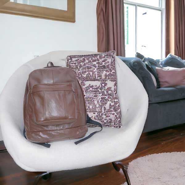 Book Size Back Pack - (SL316)-lifestyle