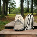 Cross Body Hemp Back Pack-(NP38)-lifestyle