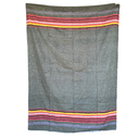 Brushed Wool Striped Blanket