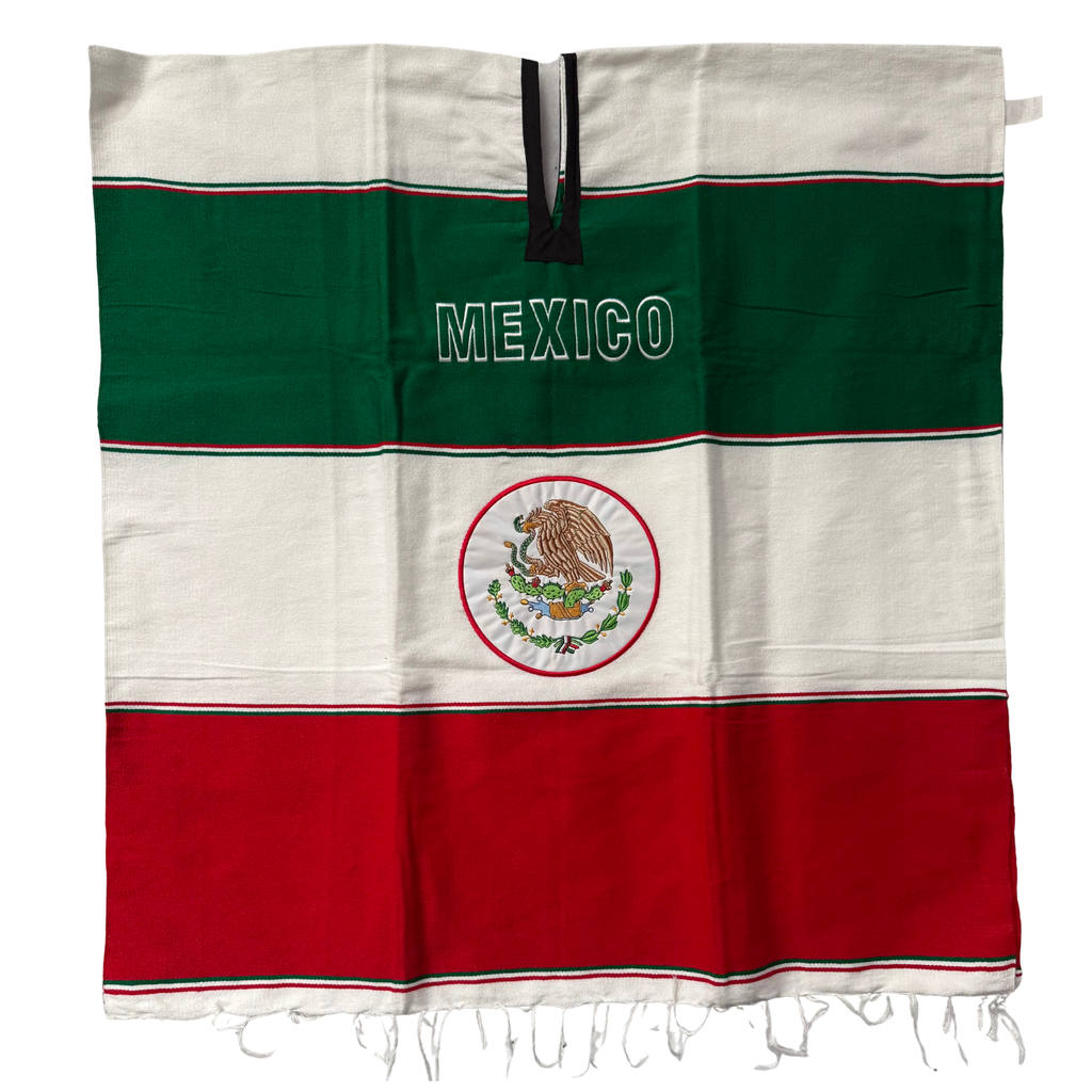 Mexican Soccer Poncho - (SM636)