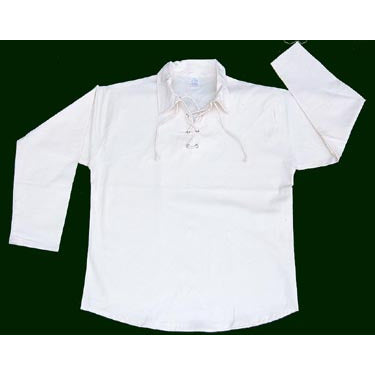 Muslin Lace Up Cotton Shirt - (SP141)
