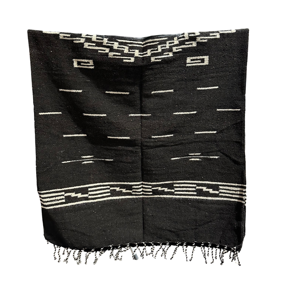 Original Wool Diamond Design Poncho - (SM780)
