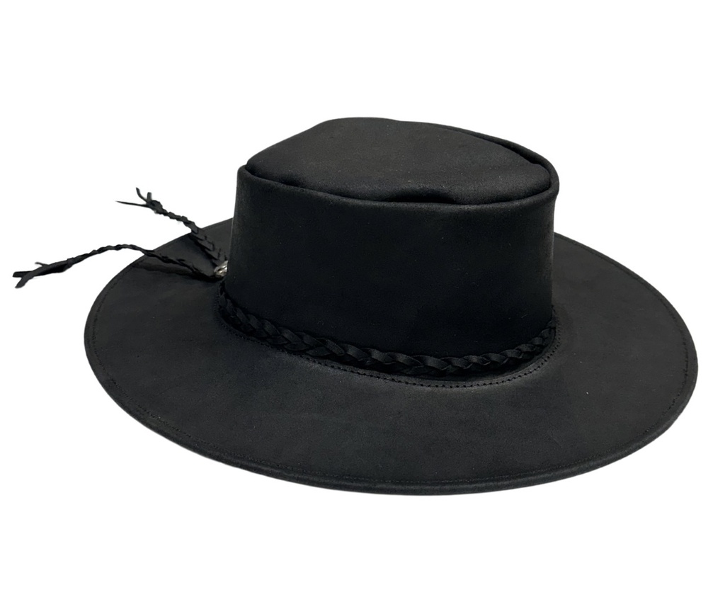 Outback Style Leather Hat - (OUTBACK)