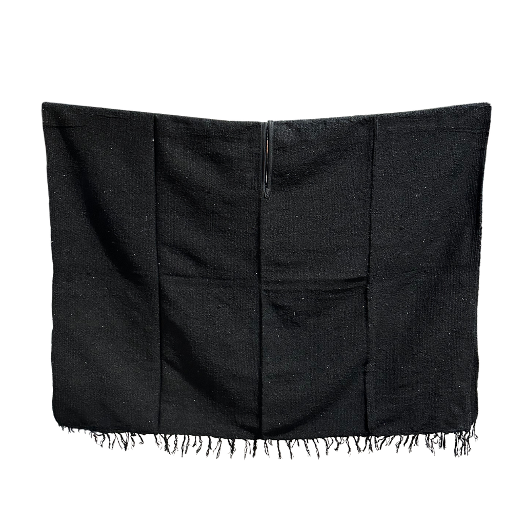 Plain Color Poncho - (SM633)