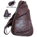 Postman Style Leather Bag - (SL539)