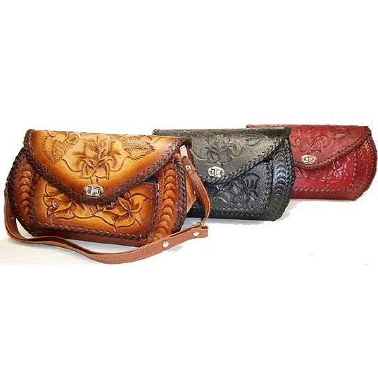 Tooled Leather Purse - (SL432) (SL431)
