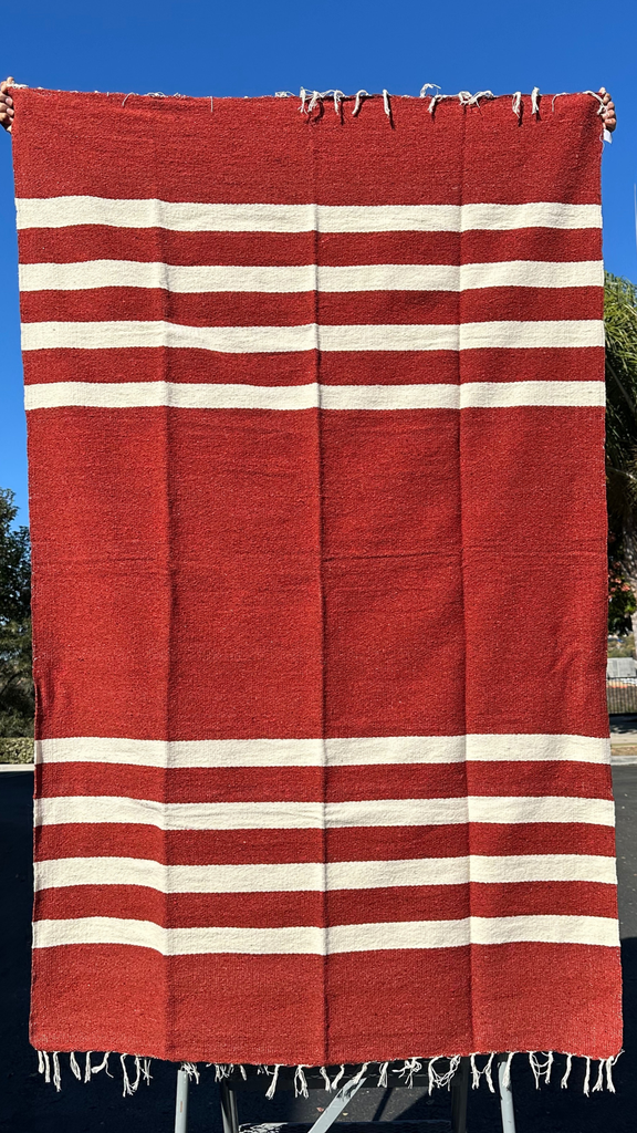 Four Stripe Wool Blanket