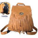 Fringe Back Pack with Conch Shell -(SL608)