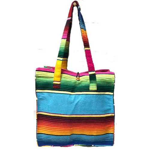 Button Top Sarape Bag - (SW778)