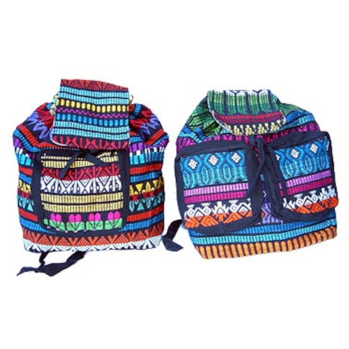 [BG1021-A] Guatemalan Back Pack - (SGU02)