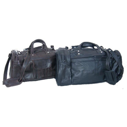 [LE3302-A] 16 inch Leather Travel Bag (SL302)