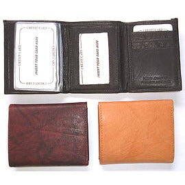 Indian Leather Trifold Wallet (TRF1)