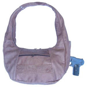 [LE1590P-A] Leather Concealment Purse (SL590P)