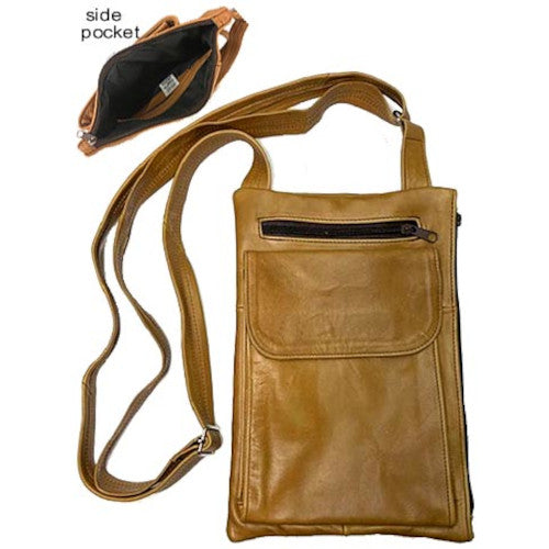 [LE4993-A] Leather Cross Body Bag (SL993)