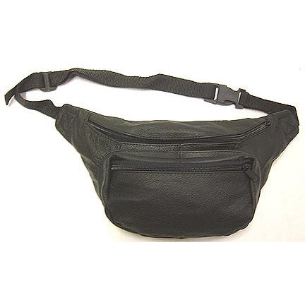 [LE4355-A] Leather Fanny Pack (SL355G)