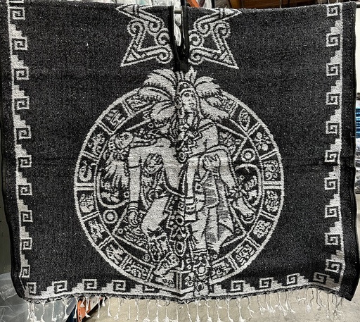 Mayan Sacrifice Poncho - (SM653)