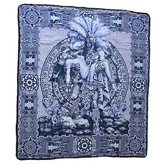 Mayan Sacrifice Scene Blanket (SW273)