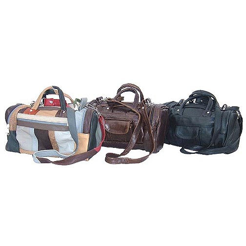 [LE3530-A] Mini Leather Duffel Bag - (SL530)