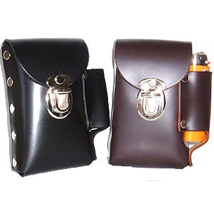 Riveted Hard Leather Cigarette Case - (SL335R)