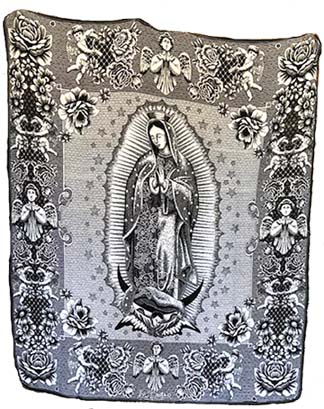 Virgen de Guadalupe Blanket (SW283)