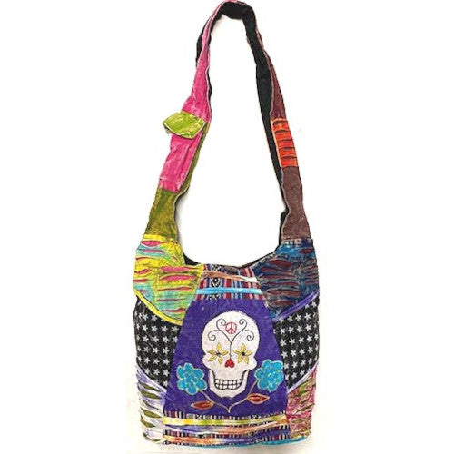 [BG1025-901] Day of the Dead Hobo Bag (NP35)